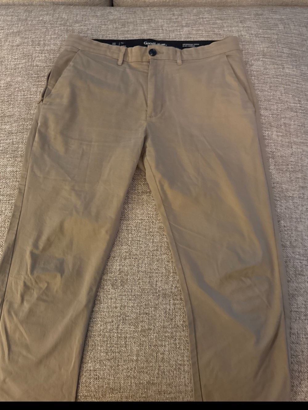 Goodfellow & Co Khaki Straight-Fit Chinos